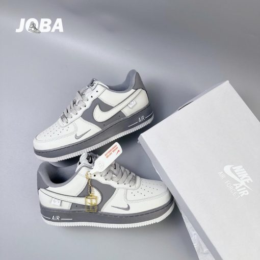 Giày Sneaker Joba Af1 Ghi Xám