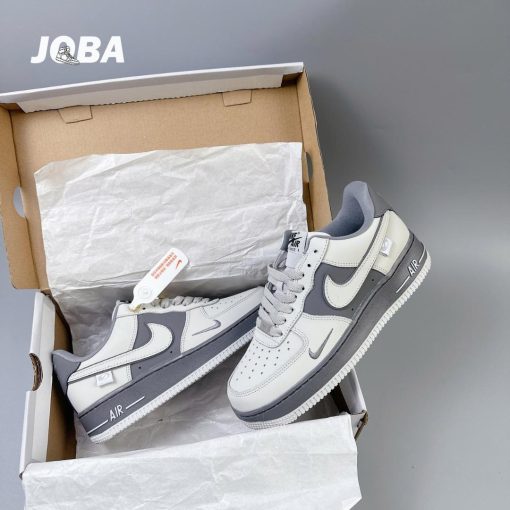 Giày Sneaker Joba Af1 Ghi Xám