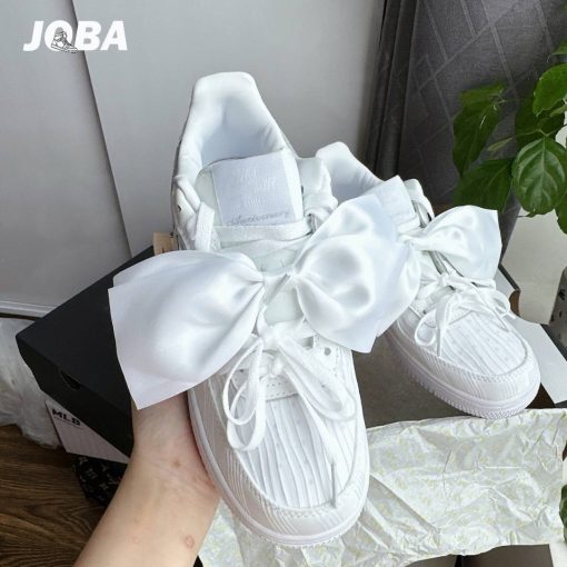 Giày Sneaker Joba Af1 Nơ Trắng