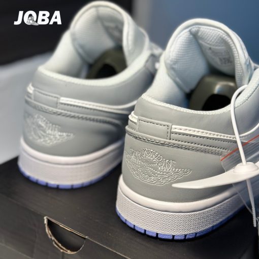 Giày Sneaker Joba Jordan 1 Low White Wolf Grey