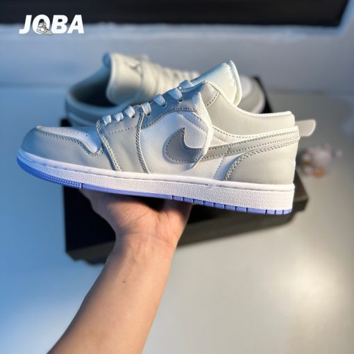 Giày Sneaker Joba Jordan 1 Low White Wolf Grey